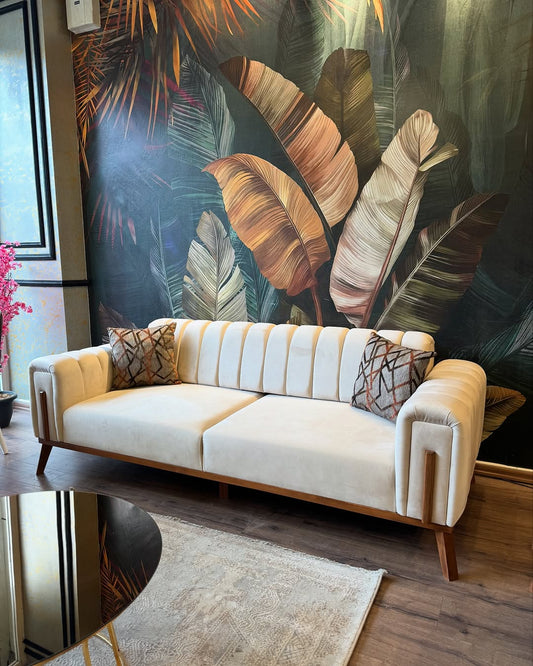 Gelaati sofa set 3+2 (wooden)