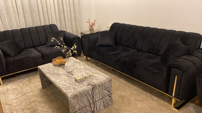 Gelaatii Beige Sofa Set (3+2)