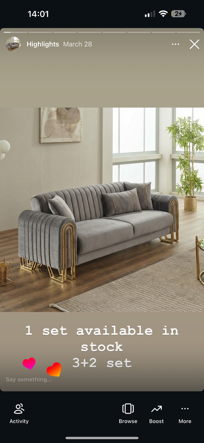 Marina sofa set