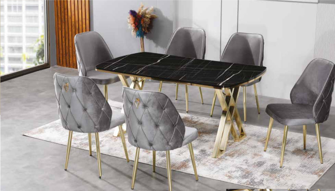 Dining Table with 4 Chairs